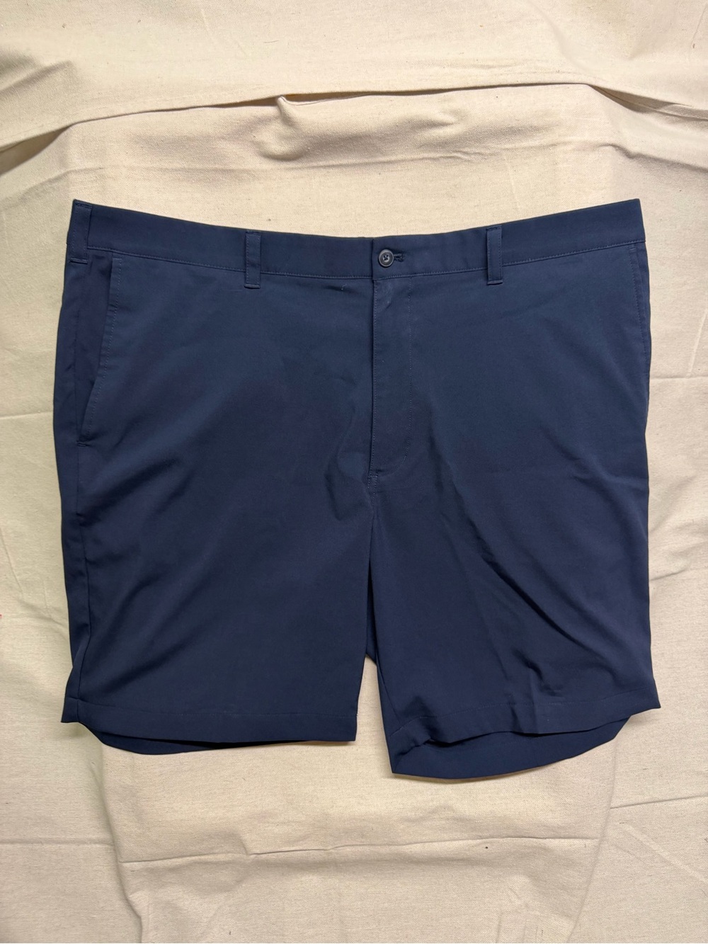 Grand Slam Classic Navy Flat Front Performance Shorts